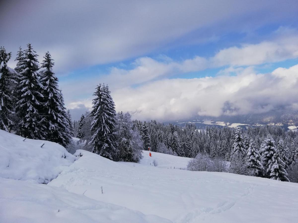 Ferienwohnung Mit Blick Auf Die Buchensteinwand Hochfilzen Exterior foto